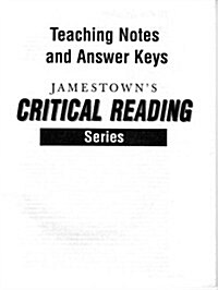 Critical Reading Teachers Notes (Paperback, Teachers Guide)