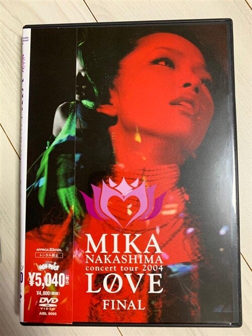 [중고] 中島美嘉(나카시마 미카)  (DVD)Love Final