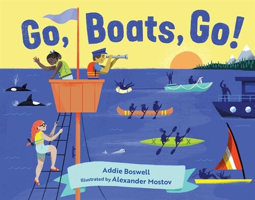Go, Boats, Go! (Board Books)
