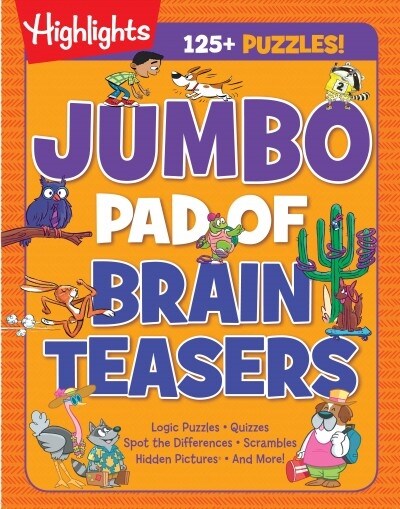 Jumbo Pad of Brain Teasers (Paperback, ACT, CSM)