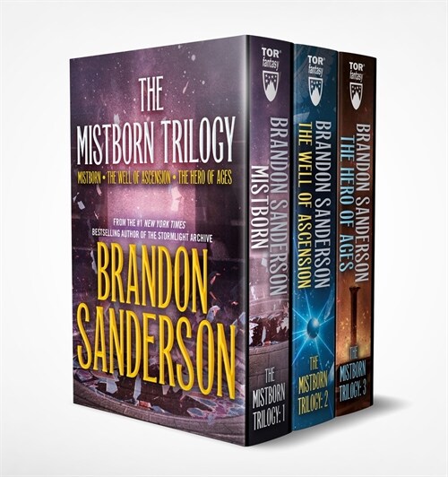 Mistborn Boxed Set I: Mistborn, the Well of Ascension, the Hero of Ages (Boxed Set)
