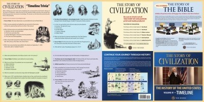 The Story of Civilization: Vol. 4 - The History of the United States One Nation Under God Timeline (Other)