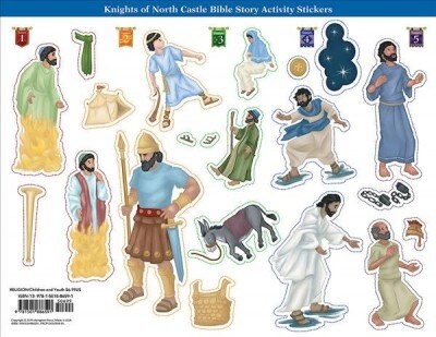 Vacation Bible School (Vbs) 2020 Knights of North Castle Bible Story Activity Stickers (Pkg of 6): Quest for the Kings Armor (Other)