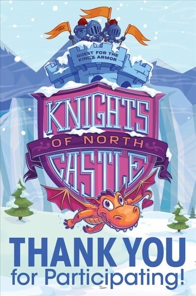 Vacation Bible School (Vbs) 2020 Knights of North Castle Thank You Postcards (Pkg of 24): Quest for the Kings Armor (Other)