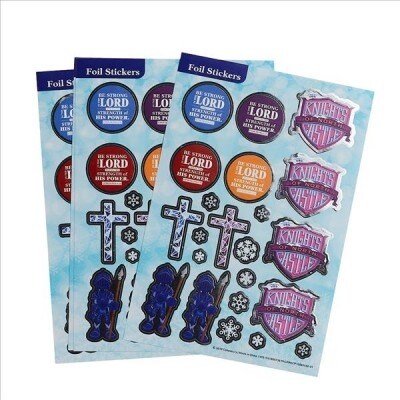 Vacation Bible School (Vbs) 2020 Knights of North Castle Foil Stickers (Pkg of 88): Quest for the Kings Armor (Other)