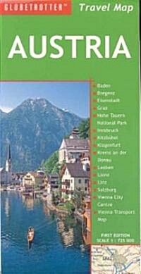 Globetrotter Austria Travel Map (Map, FOL)