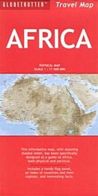 Globetrotter Travel Map Africa (Map, FOL)