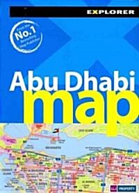 Abu Dhabi Map (Folded)