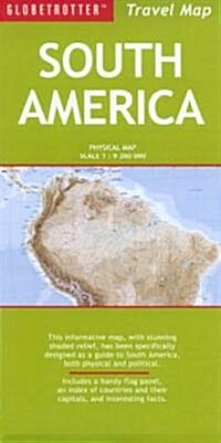 South America (Sheet Map, folded)
