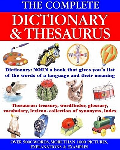 The Complete Dictionary & Thesaurus (Hardcover)