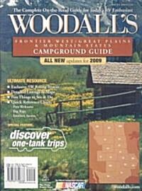Woodalls Frontier West/Great Plains & Mountain States Campground Guide 2009 (Paperback)