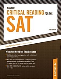 Petersons Master Critical Reading for the SAT (Paperback)