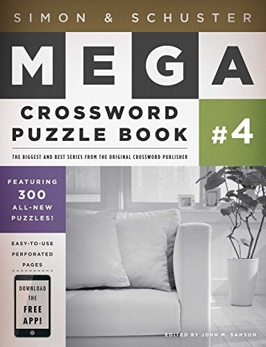 Simon & Schuster Mega Crossword Puzzle Book #4 (Paperback)