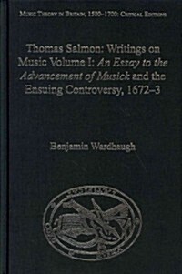 Thomas Salmon: Writings on Music : Two volume set (Multiple-component retail product)