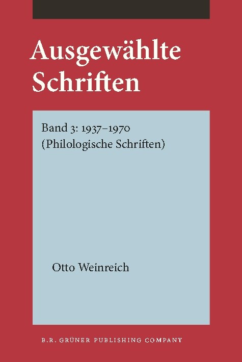 Ausgewahlte Schriften (Hardcover)