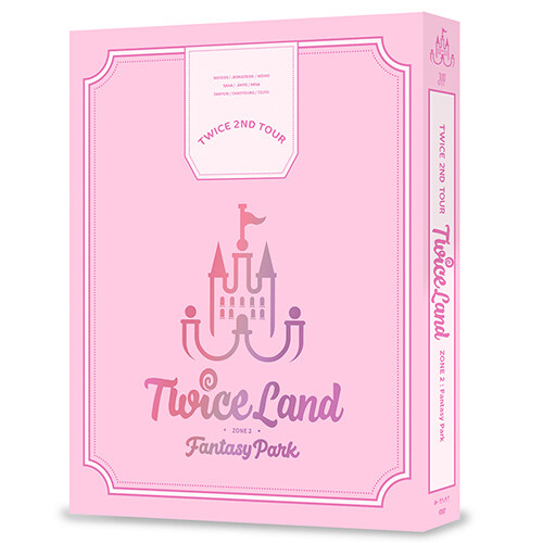 트와이스 - TWICE 2ND TOUR TWICELAND ZONE 2：Fantasy Park DVD (3disc)