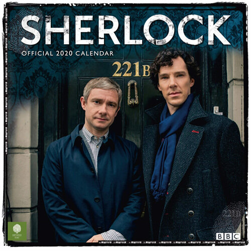 Sherlock 2020 Calendar - Official Square Wall Format Calendar (Calendar)