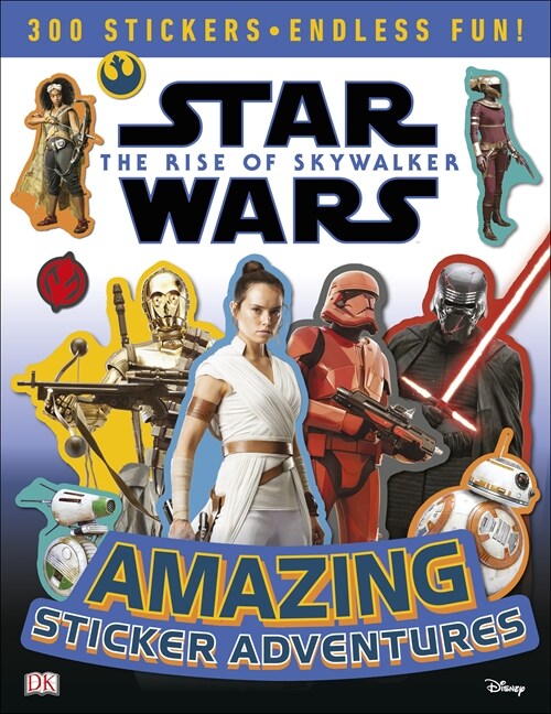 Star Wars The Rise of Skywalker Amazing Sticker Adventures (Paperback)