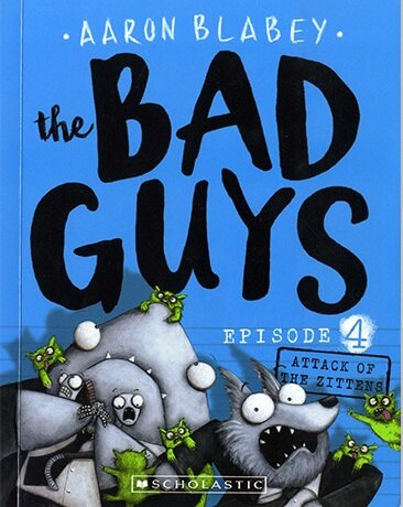 [중고] The Bad Guys #4: in Attack of the Zittens (Paperback)