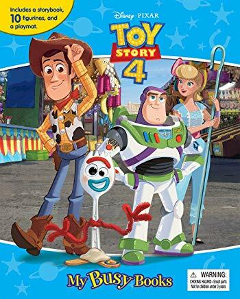 [중고] Disney Pixar Toy Story 4 My Busy Book 토이스토리 4 비지북