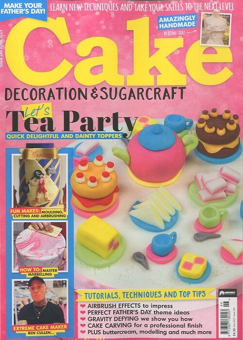 Cakes Decoration & Sugarcraft (월간 영국판): 2019년 06월호