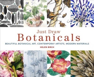 Just Draw Botanicals : Beautiful Botanical Art, Contemporary Artists, Modern Materials (Paperback)