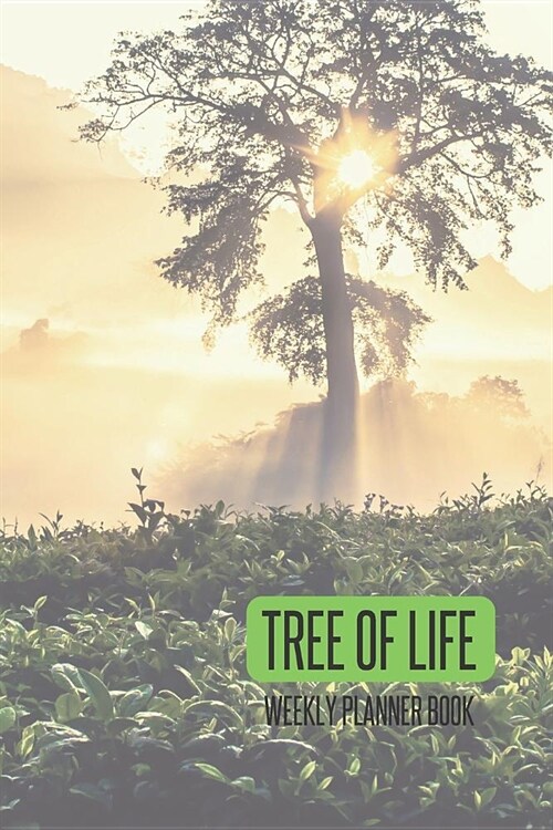Tree of Life Weekly Planner Book: Sunrise 6x9 2 Years 104 Weeks Checklist Planning Undated Organizer / Calendar / Notebook / Journal (Paperback)