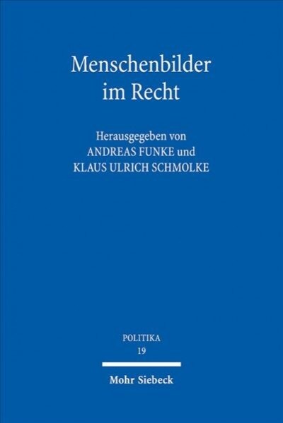 Menschenbilder Im Recht (Paperback)