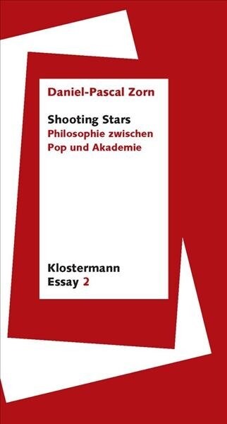 Shooting Stars: Philosophie Zwischen Pop Und Akademie (Paperback, 2019)