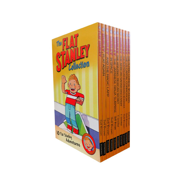 Flat Stanley 플랫 스탠리 10권 세트 (Paperback 10권, 영국판)