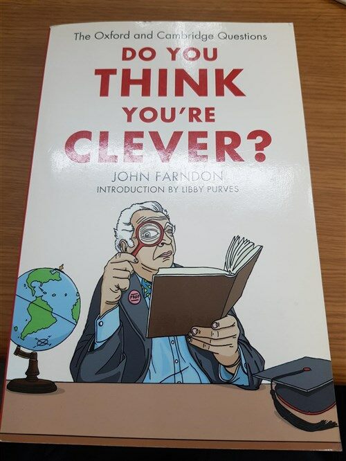 [중고] Do You Think You‘re Clever? : The Oxford and Cambridge Questions (Paperback)