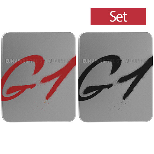 [세트] 은지원 - 6집 EUN JIWON THE 6TH ALBUM : G1 [RED+BLACK Ver.]