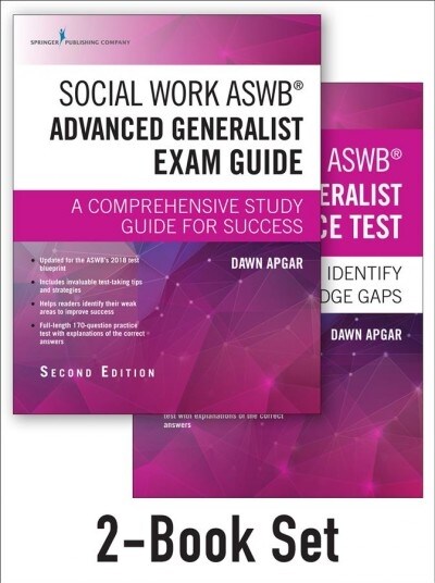 Social Work Aswb Advanced Generalist Exam Guide and Practice Test Set: A Comprehensive Study Guide for Success (Paperback, 2)