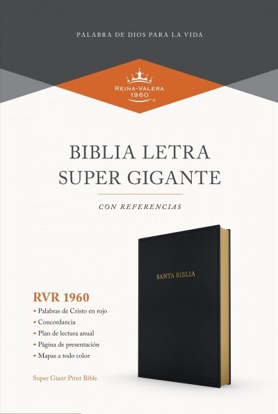 Rvr 1960 Biblia Letra S?er Gigante, Negro Imitaci? Piel (Imitation Leather)