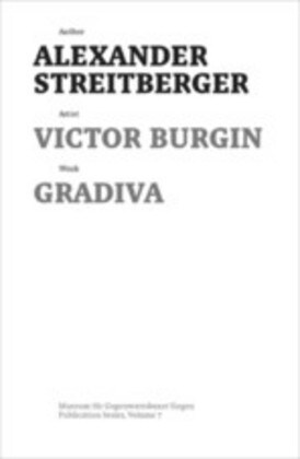Victor Burgin: Gradiva (Paperback)