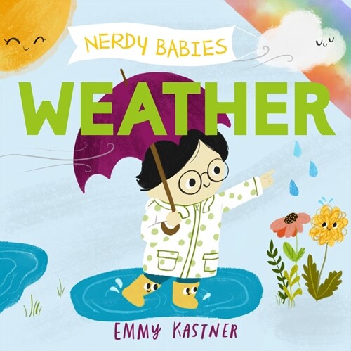 [중고] Nerdy Babies: Weather (Board Books)