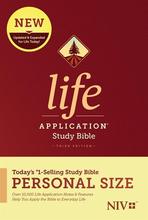 NIV Life Application Study Bible, Third Edition, Personal Size (Hardcover) (Hardcover)