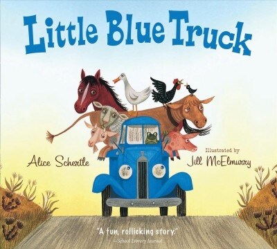 Little Blue Truck Padded Board Book (Board Books)