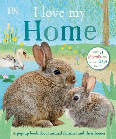 I Love My Home: A Pop-Up Book about Animal Families and Their Homes (Board Books)