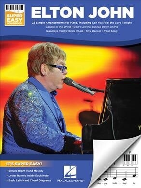 Elton John - Super Easy Songbook (Paperback)