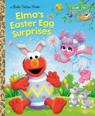 Elmos Easter Egg Surprises (Sesame Street) (Hardcover)