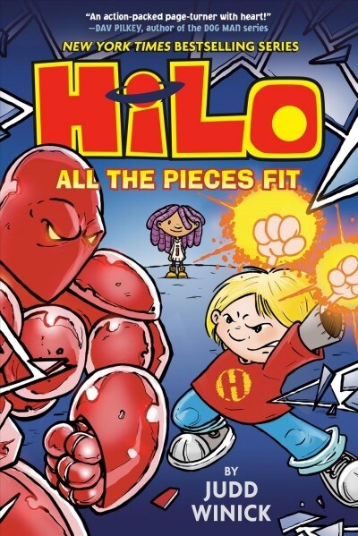 [중고] Hilo Book 6: All the Pieces Fit: (A Graphic Novel) (Hardcover)