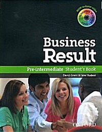 [중고] Business Result: Pre-Intermediate: Student‘s Book with DVD-ROM and Online Workbook Pack (Package)