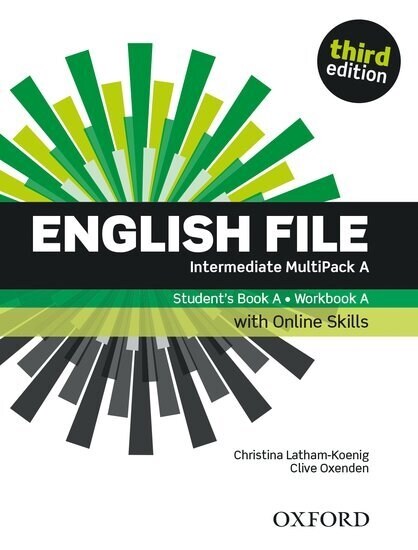 English File: Intermediate: Students Book/Workbook MultiPack A with Oxford Online Skills (Multiple-component retail product, 3 Revised edition)