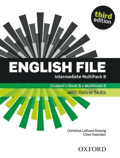 English File: Intermediate: Students Book/Workbook MultiPack B with Oxford Online Skills (Multiple-component retail product, 3 Revised edition)