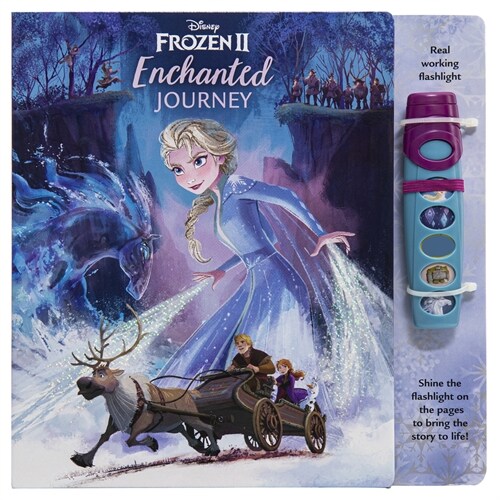 [중고] Disney Frozen 2: Enchanted Journey [With Flashlight with 5 Buttons That Play Sounds] (Board Books)