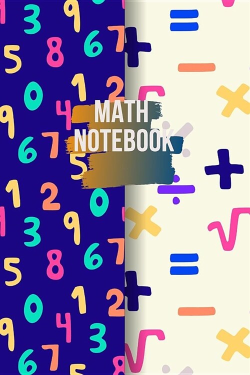 Math Notebook: Journal with Blank Lined Pages, Math Teacher Appreciation Gift Idea. Thank you/ End of Year... (Paperback)