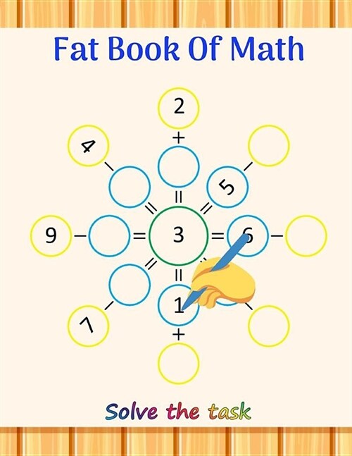 Fat Book Of Math: Learn to Read Activity Book, Fun Lessons to Teach Your Child to, Math Games for Number to Support Independent Practice (Paperback)