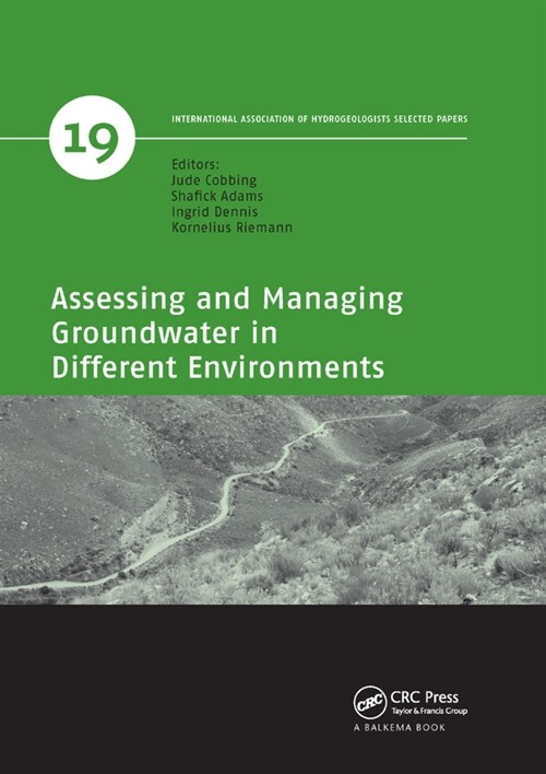 Assessing and Managing Groundwater in Different Environments (Paperback, 1)