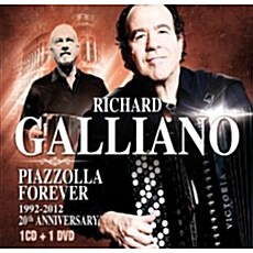 [수입] Richard Galliano - Piazzolla Forever : 1992-2012 - 20th Anniversary [CD+DVD 디지팩]